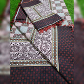 Multani Bedsheet Set King Size 3Pcs - Design-219